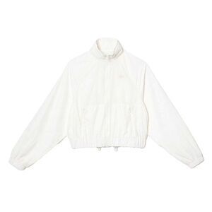 Lacoste Womens/Ladies Full Zip Short Jacket / White